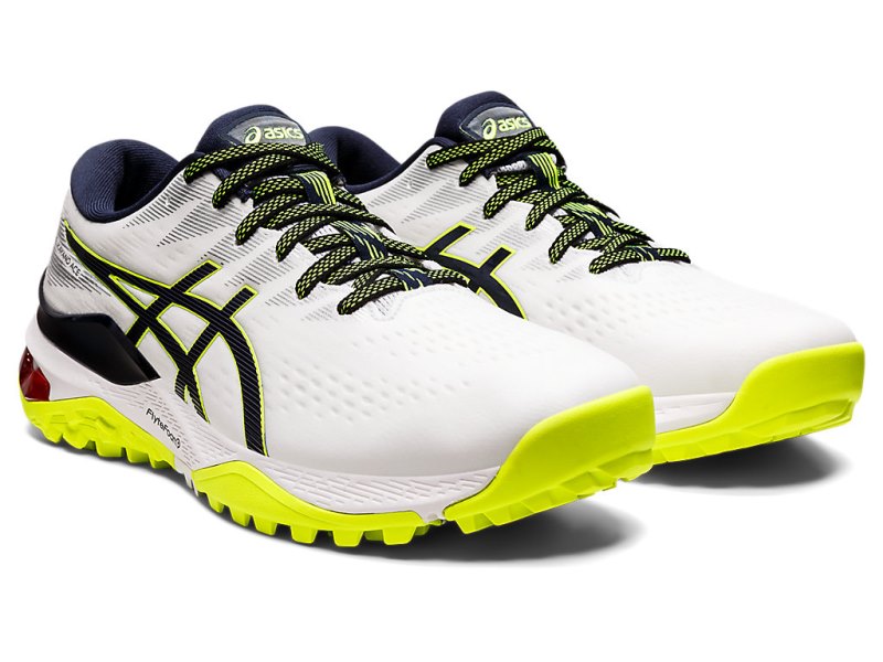 Men's Asics Gel-kayano ACE Golf Shoes White/Midnight Canada | CA0105-846