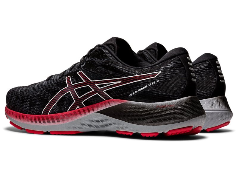 Men's Asics Gel-kayano Lite 2 Running Shoes Black/White Canada | CA2772-212