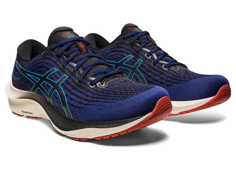 Men's Asics Gel-kayano Lite 3 Running Shoes Indigo Blue/Black Canada | CA2335-302