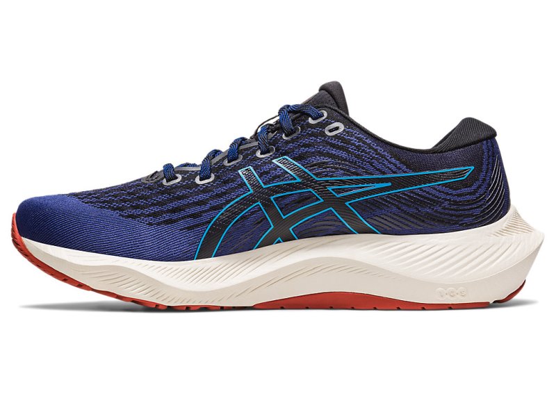 Men's Asics Gel-kayano Lite 3 Running Shoes Indigo Blue/Black Canada | CA2335-302