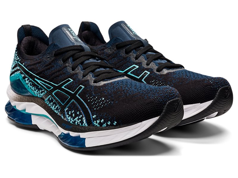 Men's Asics Gel-kinsei Blast Running Shoes Black/Ice Mint Canada | CA6115-543