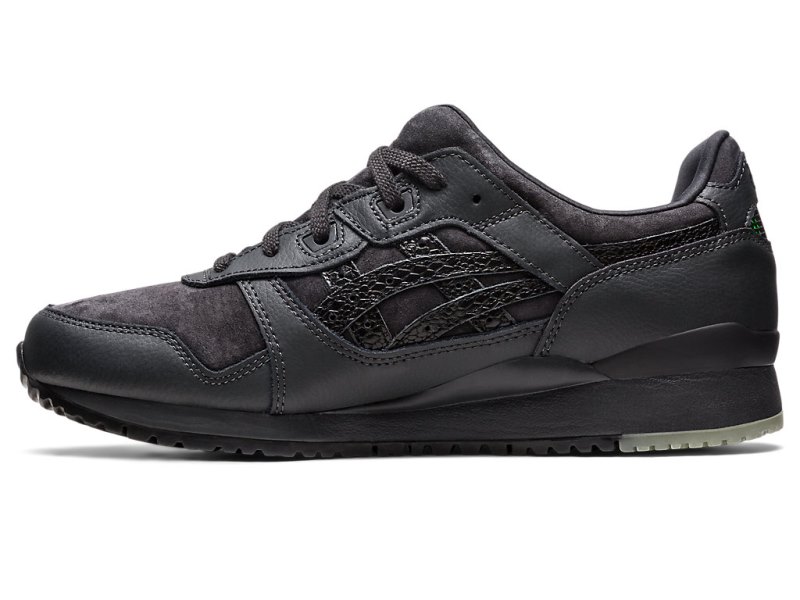 Men's Asics Gel-lyte III OG Python Sneakers Black/Black Canada | CA1405-303