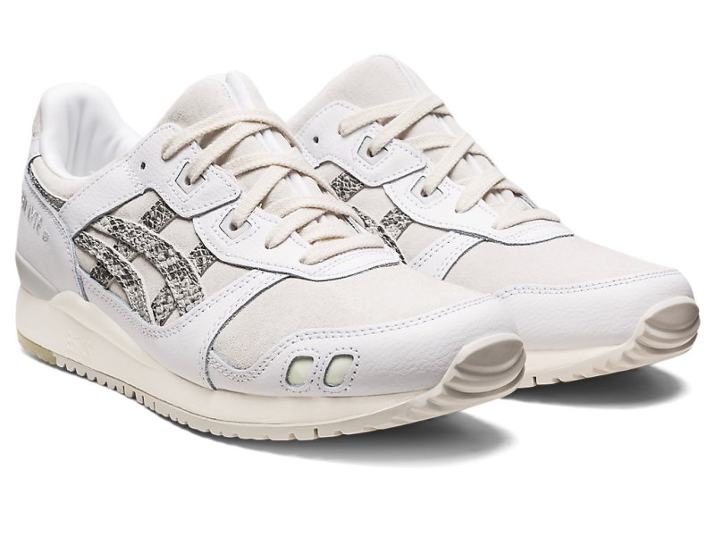 Men's Asics Gel-lyte III OG Python Sneakers White/White Canada | CA7007-538