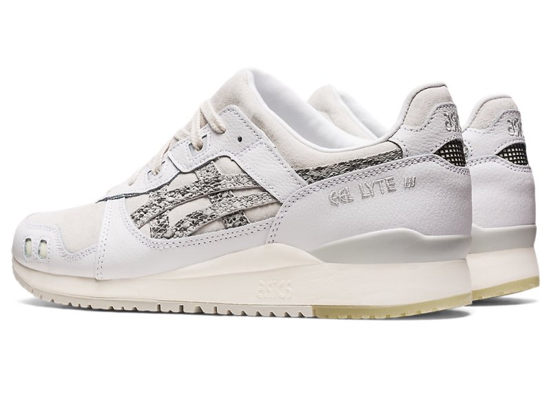 Men's Asics Gel-lyte III OG Python Sneakers White/White Canada | CA7007-538