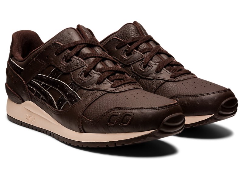 Men's Asics Gel-lyte III OG Sneakers Coffee/Bisque Canada | CA8456-924