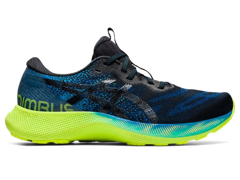 Men\'s Asics Gel-nimbus Lite 2 Running Shoes Reborn Blue/Black Canada | CA5263-228