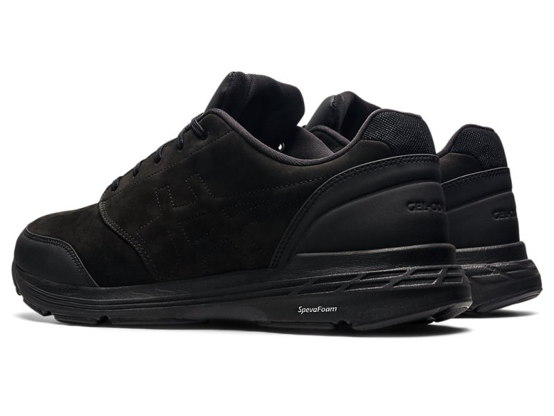 Men's Asics Gel-odyssey Walking Shoes Black/Black Canada | CA4385-130