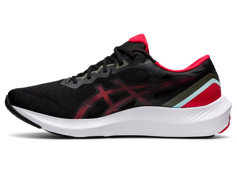 Men's Asics Gel-pulse 13 Running Shoes Black/Electric Red Canada | CA5969-544