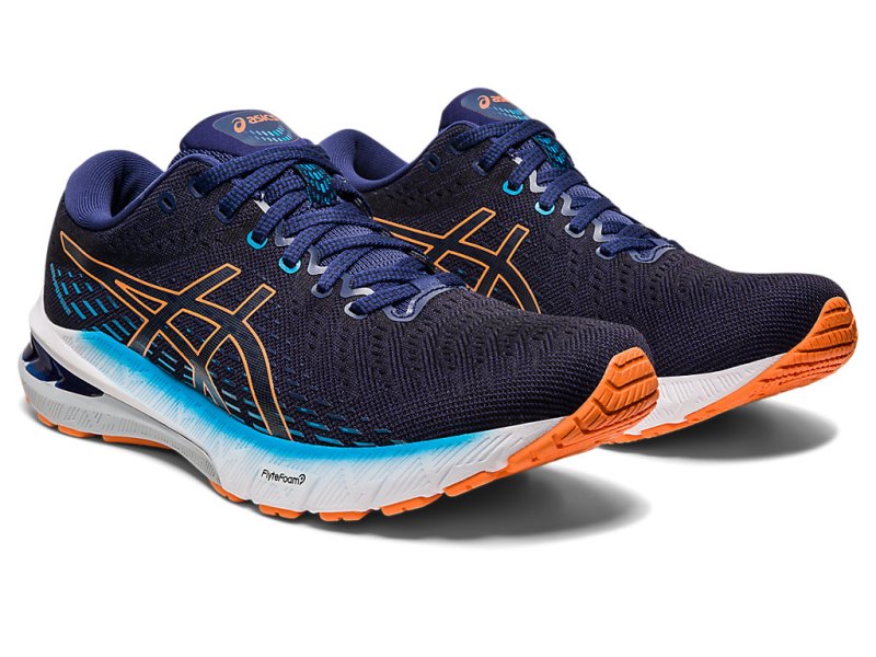 Men's Asics Gel-pursue 8 Running Shoes Indigo Blue/Sun Peach Canada | CA9686-446