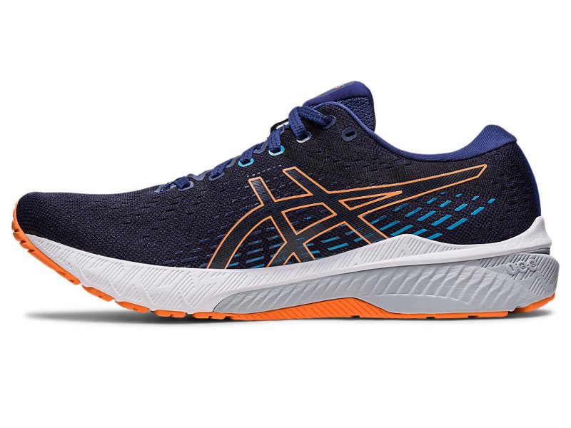 Men's Asics Gel-pursue 8 Running Shoes Indigo Blue/Sun Peach Canada | CA9686-446