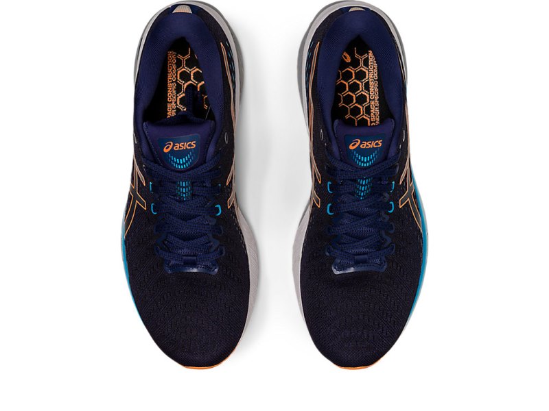 Men's Asics Gel-pursue 8 Running Shoes Indigo Blue/Sun Peach Canada | CA9686-446