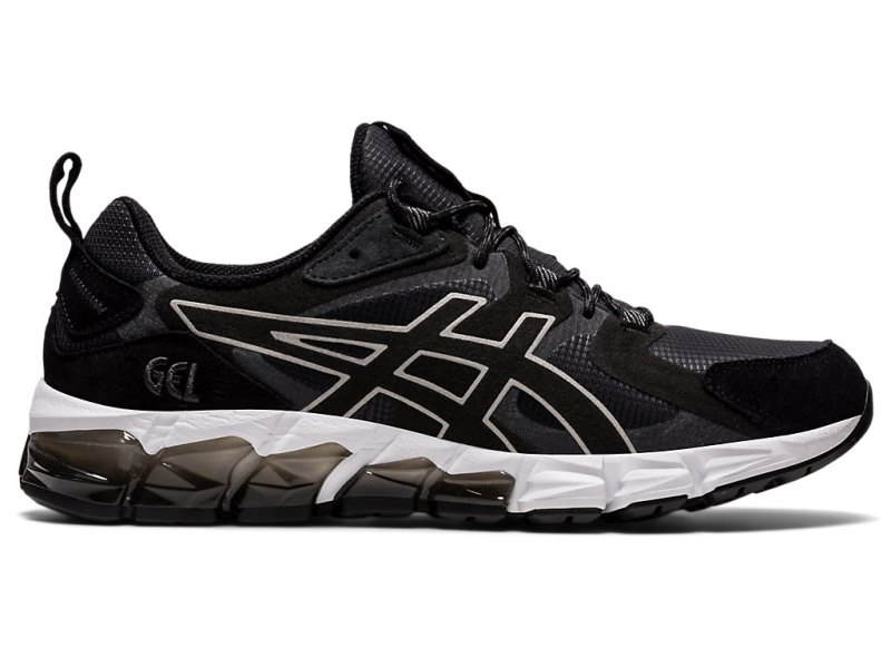 Men\'s Asics Gel-quantum 180 Sneakers Black/Graphite Grey Canada | CA4440-974