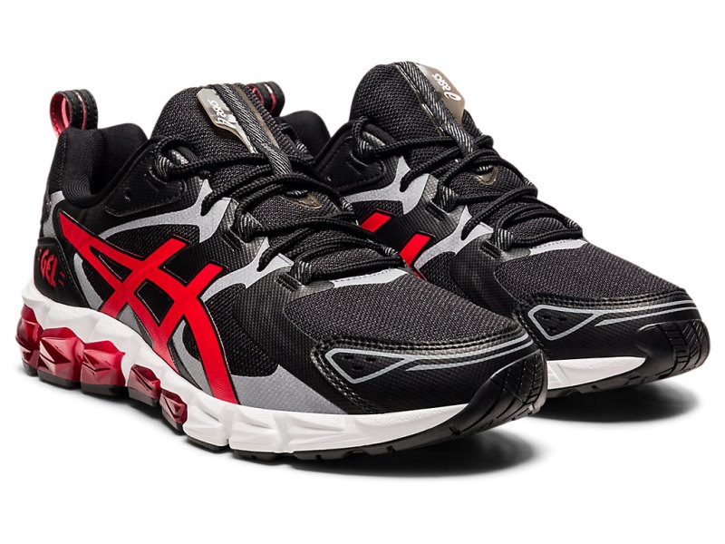 Men's Asics Gel-quantum 180 Sneakers Black/Classic Red Canada | CA9131-469