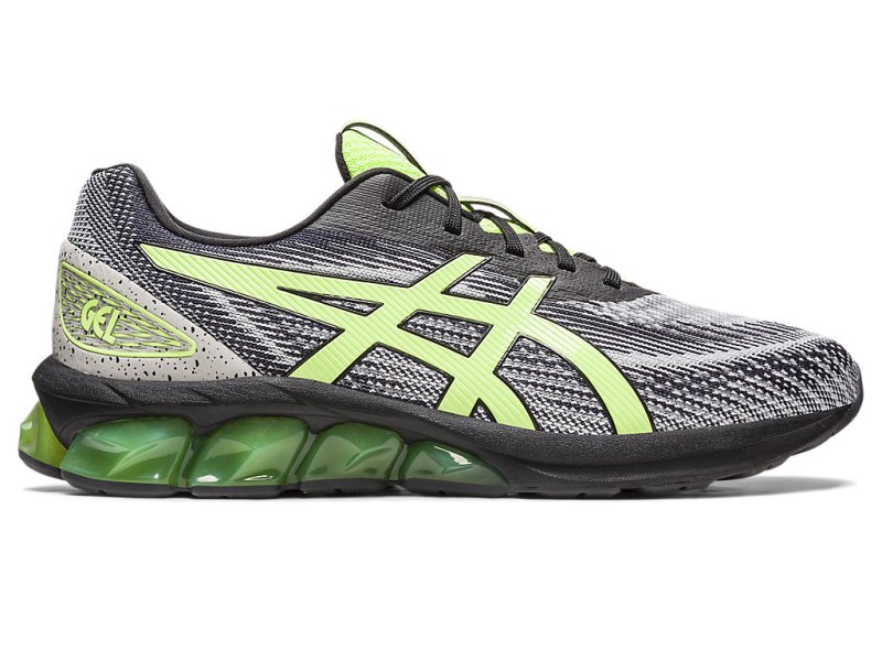 Men\'s Asics Gel-quantum 180 VII Sneakers Black/Lime Green Canada | CA3563-248