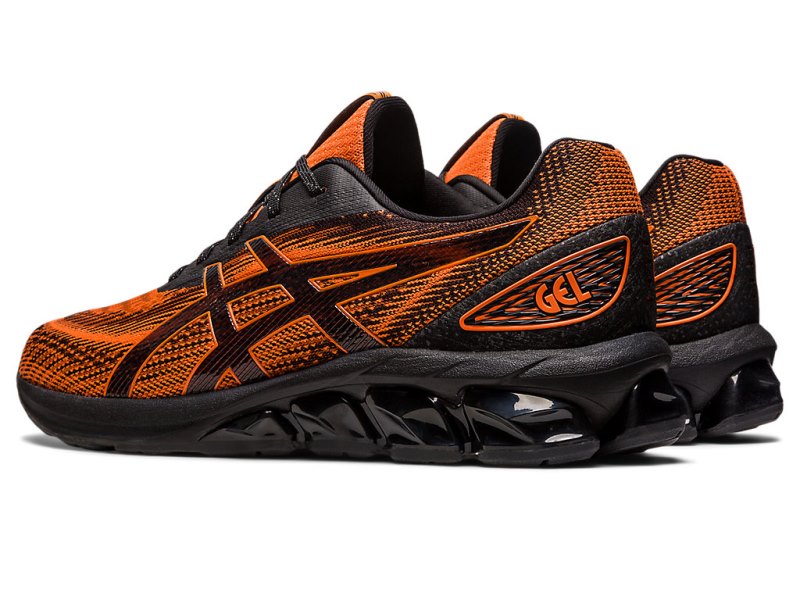 Men's Asics Gel-quantum 180 VII Sneakers Black/Habanero Canada | CA7477-362