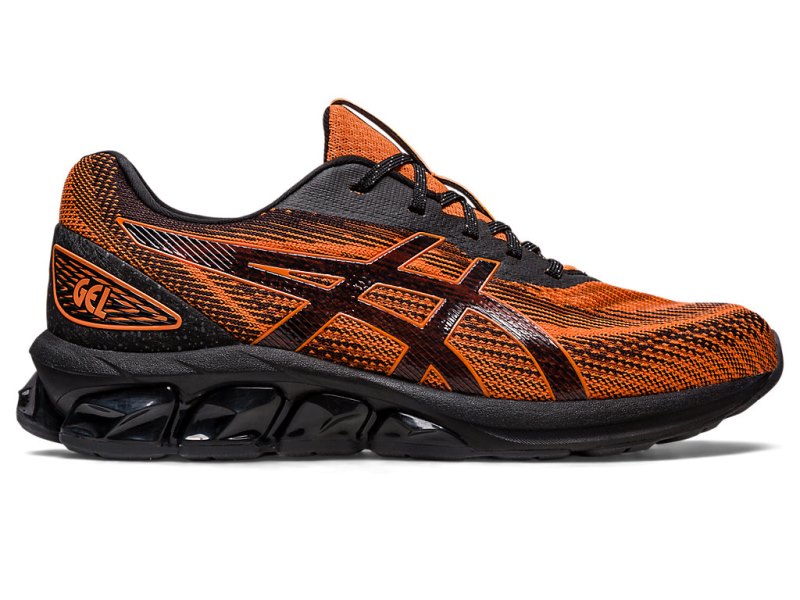 Men\'s Asics Gel-quantum 180 VII Sneakers Black/Habanero Canada | CA7477-362