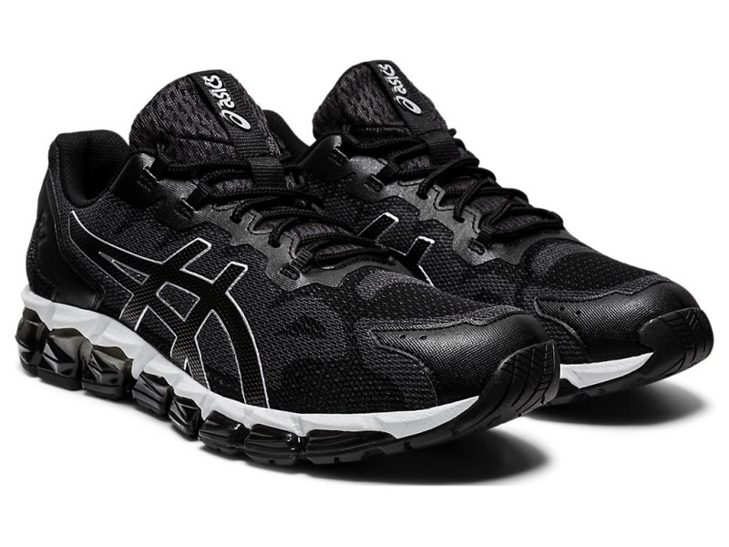 Men's Asics Gel-quantum 360 6 Sneakers Graphite Grey/Black Canada | CA7060-333