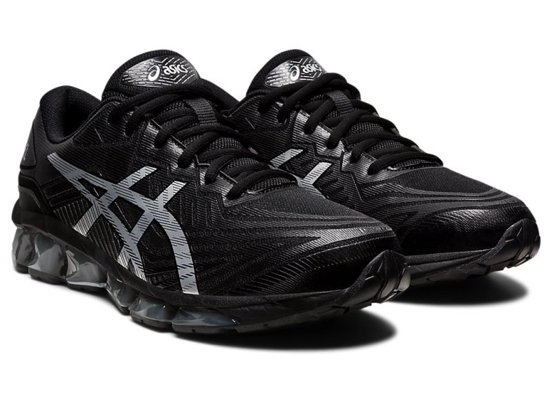 Men's Asics Gel-quantum 360 VII Sneakers Black/Pure Silver Canada | CA3508-395