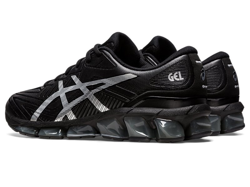 Men's Asics Gel-quantum 360 VII Sneakers Black/Pure Silver Canada | CA3508-395