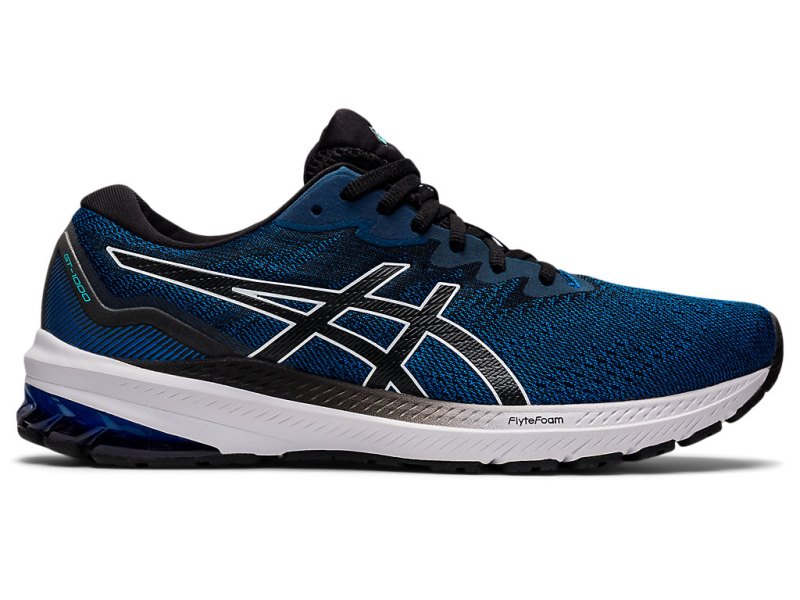 Men\'s Asics Gt-1000 11 (4E) Running Shoes Lake Drive/Black Canada | CA4193-811