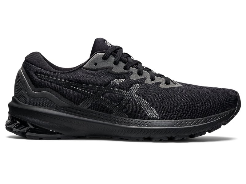 Men\'s Asics Gt-1000 11 Running Shoes Black/Black Canada | CA4168-121