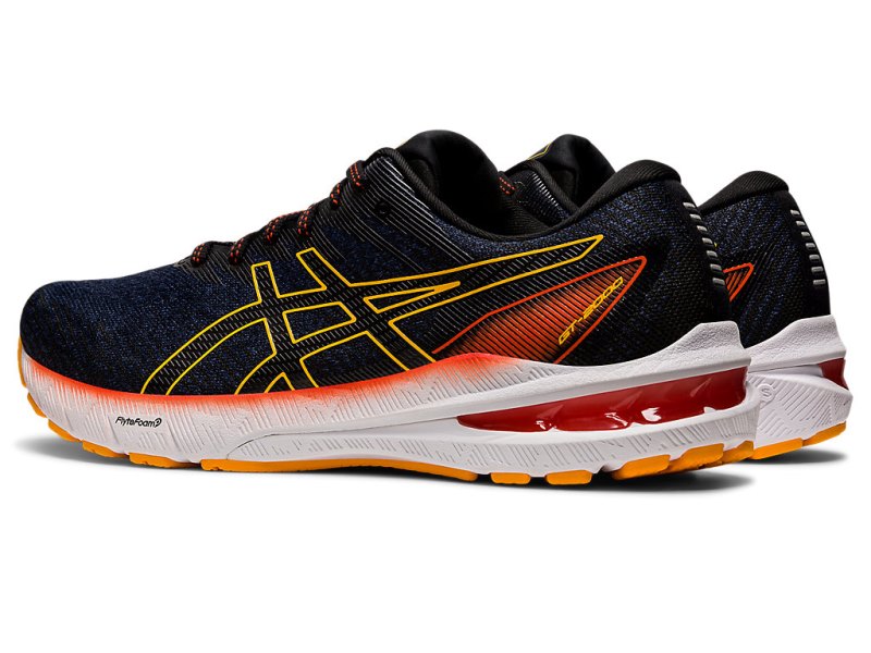 Men's Asics Gt-2000 10 Running Shoes Deep Ocean/Amber Canada | CA9767-157