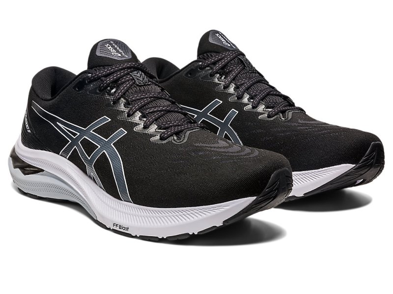 Men's Asics Gt-2000 11 Running Shoes Black/White Canada | CA4045-409