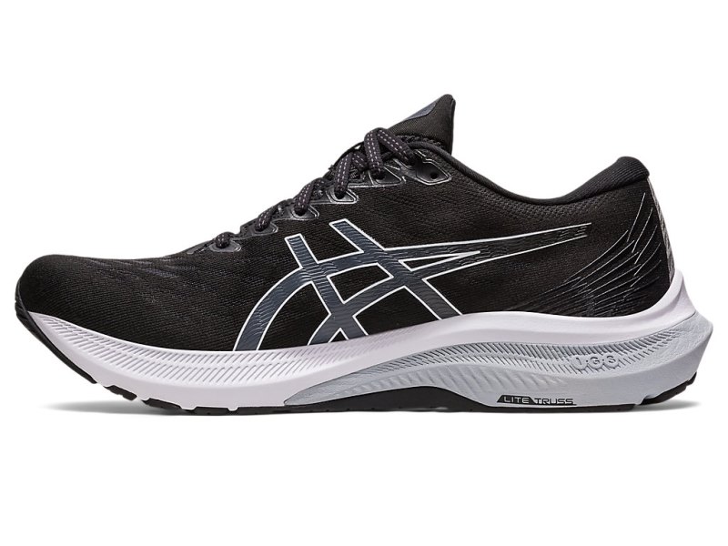 Men's Asics Gt-2000 11 Running Shoes Black/White Canada | CA4045-409