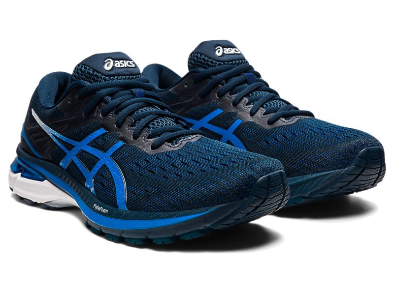 Men's Asics Gt-2000 9 Running Shoes French Blue/Electric Blue Canada | CA7838-533