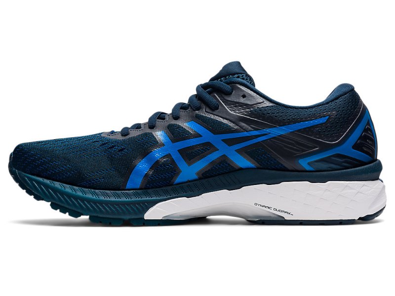 Men's Asics Gt-2000 9 Running Shoes French Blue/Electric Blue Canada | CA7838-533