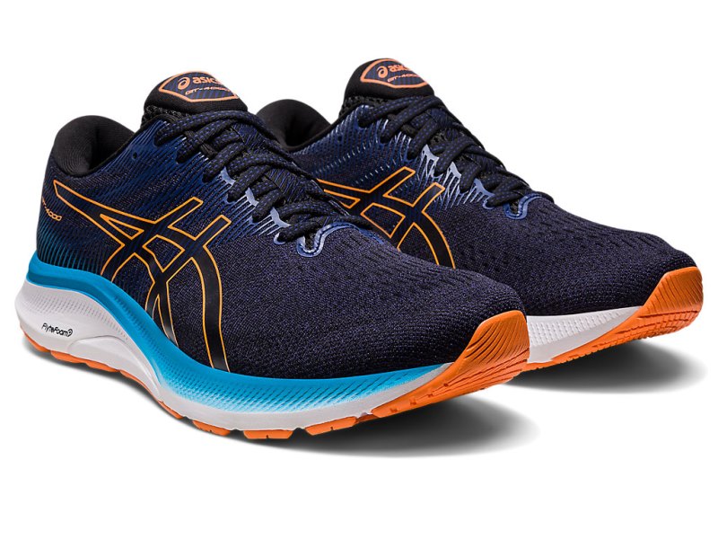 Men's Asics Gt-4000 3 (2E) Running Shoes Black/Sun Peach Canada | CA1179-760