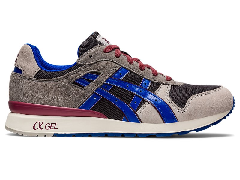 Men\'s Asics Gt-II Sneakers Obsidian Grey/Illusion Blue Canada | CA7675-462