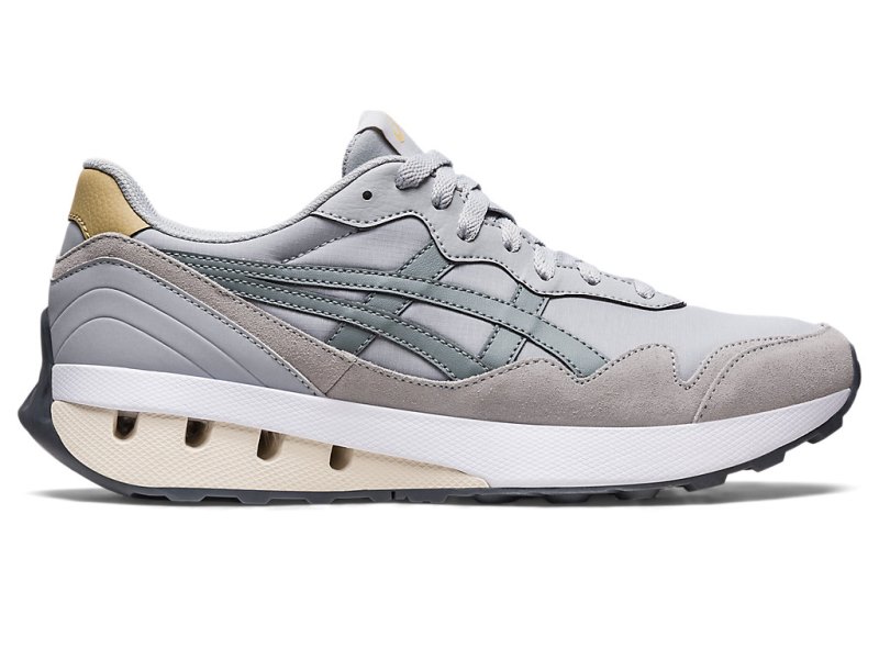 Men\'s Asics JOGger X81 Sneakers Piedmont Grey/Stone Grey Canada | CA1641-476