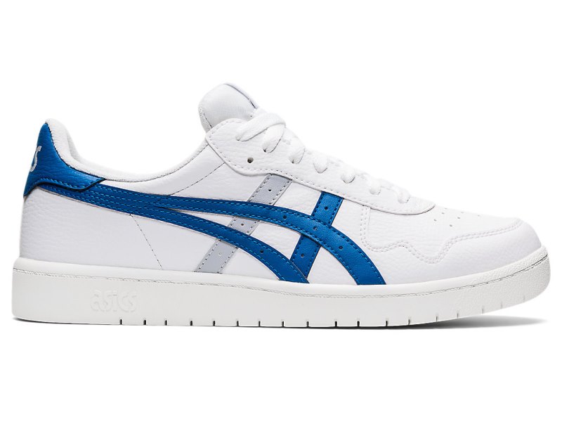 Men\'s Asics Japan S Netball Shoes White/Lake Drive Canada | CA6776-416