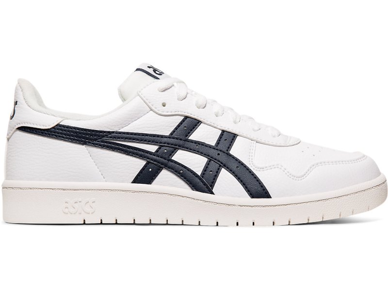 Men\'s Asics Japan S Netball Shoes White/Midnight Canada | CA9926-796