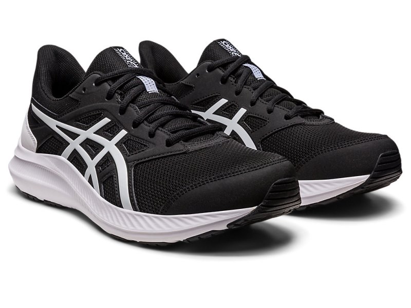 Men's Asics Jolt 4 Running Shoes Black/White Canada | CA6229-395