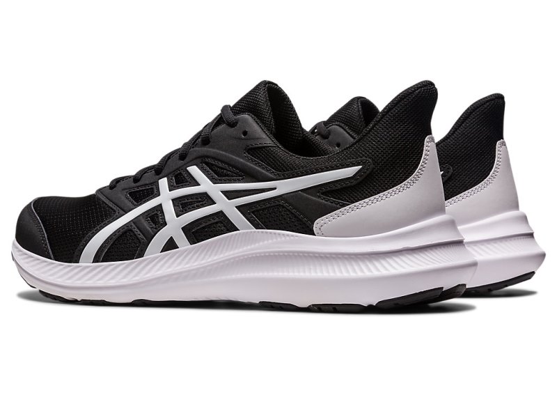 Men's Asics Jolt 4 Running Shoes Black/White Canada | CA6229-395