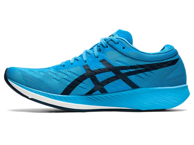 Men's Asics MetarACEr Running Shoes Digital Aqua/French Blue Canada | CA1490-118