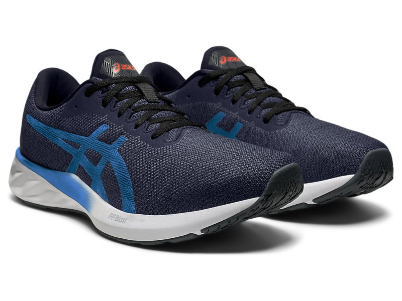 Men's Asics Roadblast Running Shoes Peacoat/Directoire Blue Canada | CA2960-854