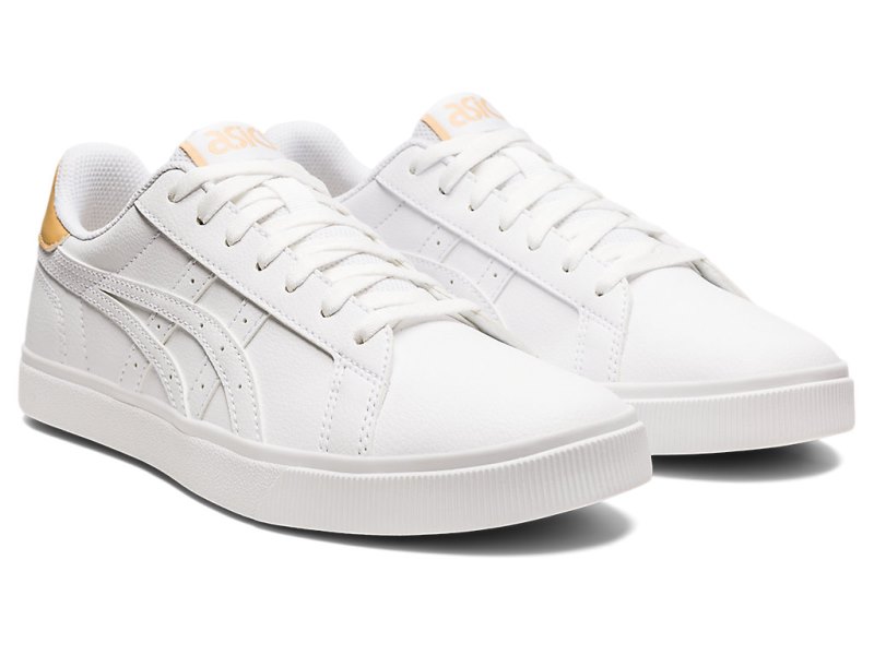 Women's Asics Classic Ct Sneakers White/White Canada | CA2949-477