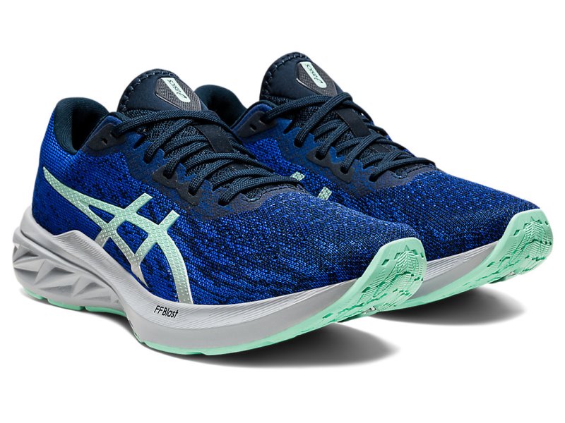 Women's Asics Dynablast 2 Running Shoes French Blue/Fresh Ice Canada | CA7534-119