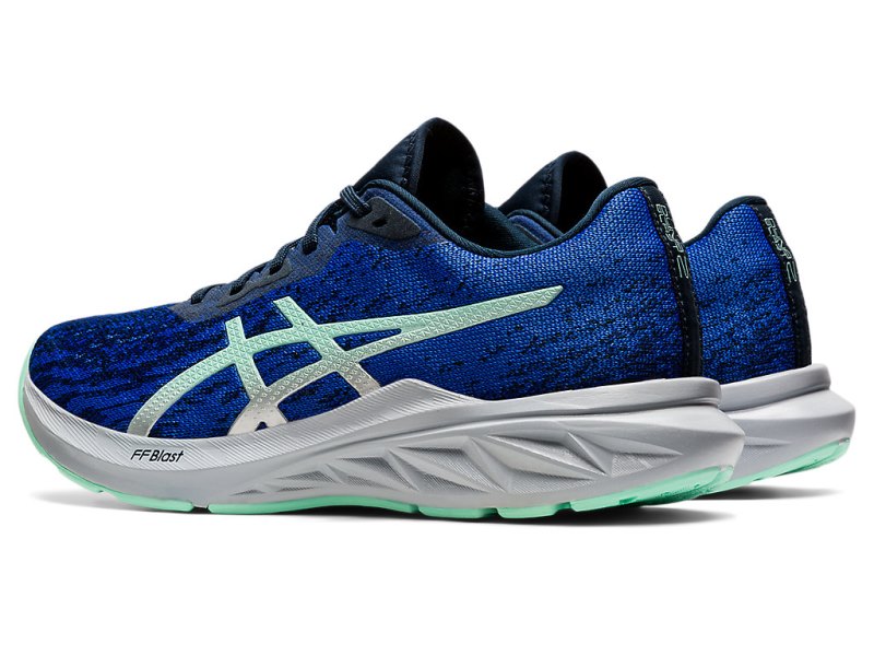 Women's Asics Dynablast 2 Running Shoes French Blue/Fresh Ice Canada | CA7534-119