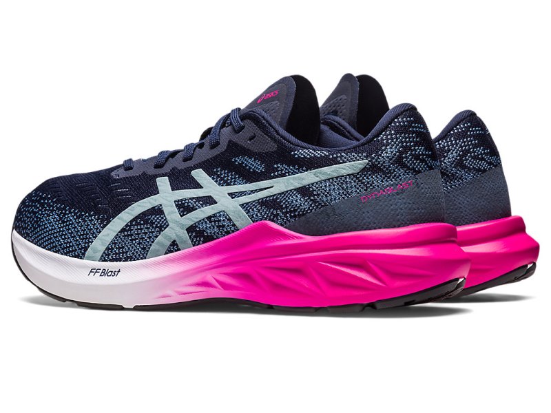 Women's Asics Dynablast 3 Running Shoes Midnight/Light Steel Canada | CA0026-036