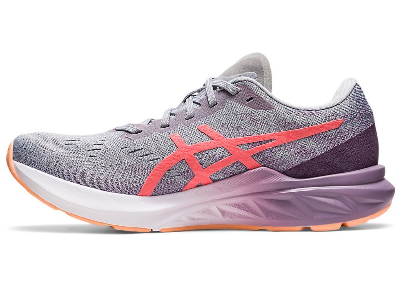 Women's Asics Dynablast 3 Running Shoes Piedmont Grey/Papaya Canada | CA0076-626