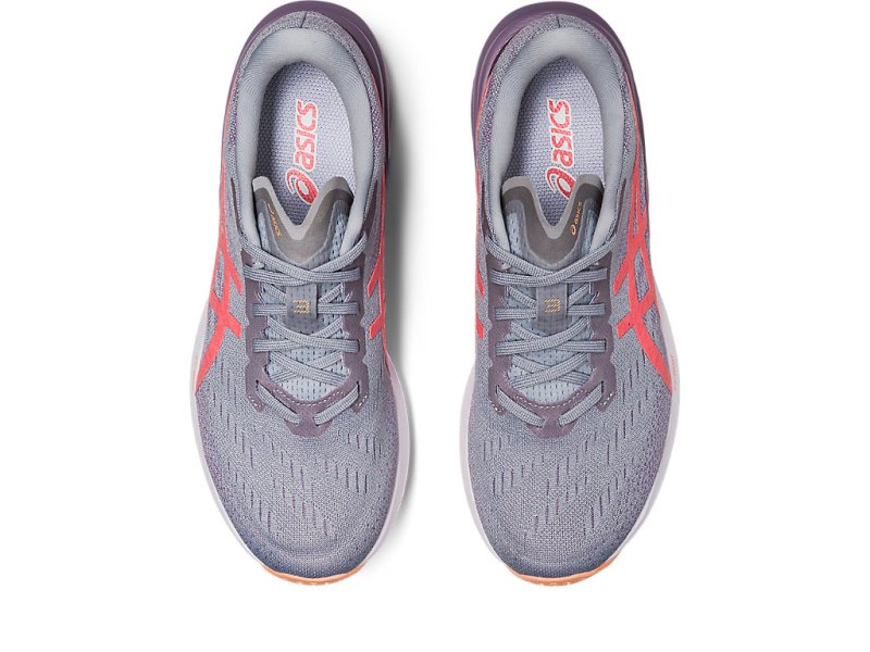 Women's Asics Dynablast 3 Running Shoes Piedmont Grey/Papaya Canada | CA0076-626