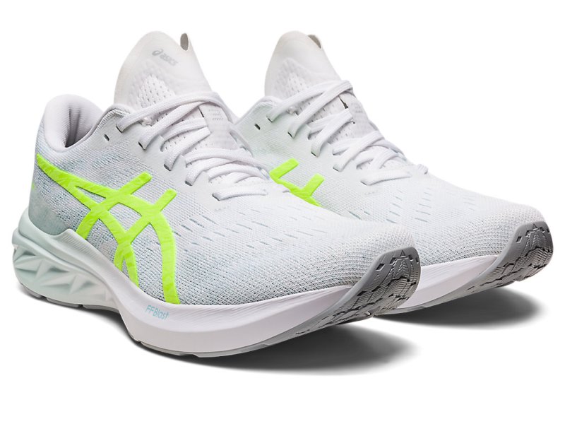 Women's Asics Dynablast 3 Running Shoes White/Safety Yellow Canada | CA0451-710