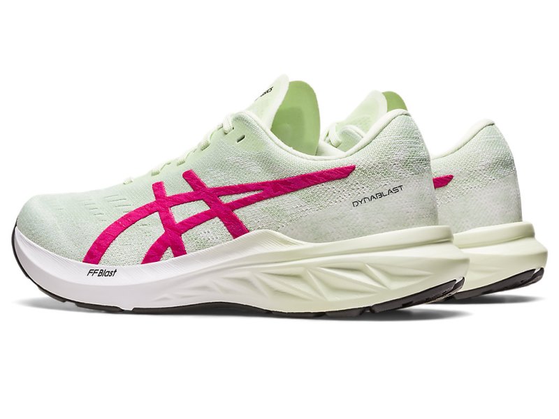 Women's Asics Dynablast 3 Running Shoes Whisper Green/Pink Rave Canada | CA0479-784