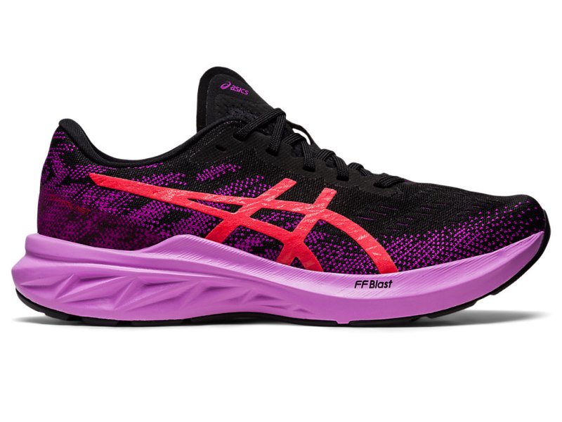 Women\'s Asics Dynablast 3 Running Shoes Black/Red Alert Canada | CA0565-285