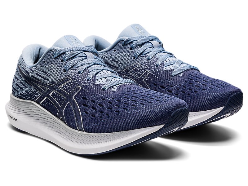 Women's Asics Evoride 2 (D) Running Shoes Thunder Blue/Pure Silver Canada | CA0043-992