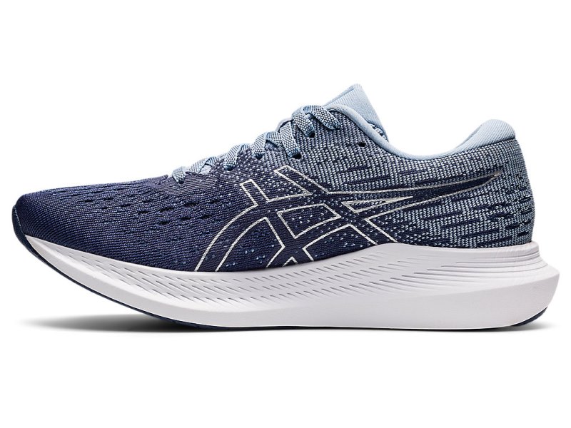 Women's Asics Evoride 2 (D) Running Shoes Thunder Blue/Pure Silver Canada | CA0043-992